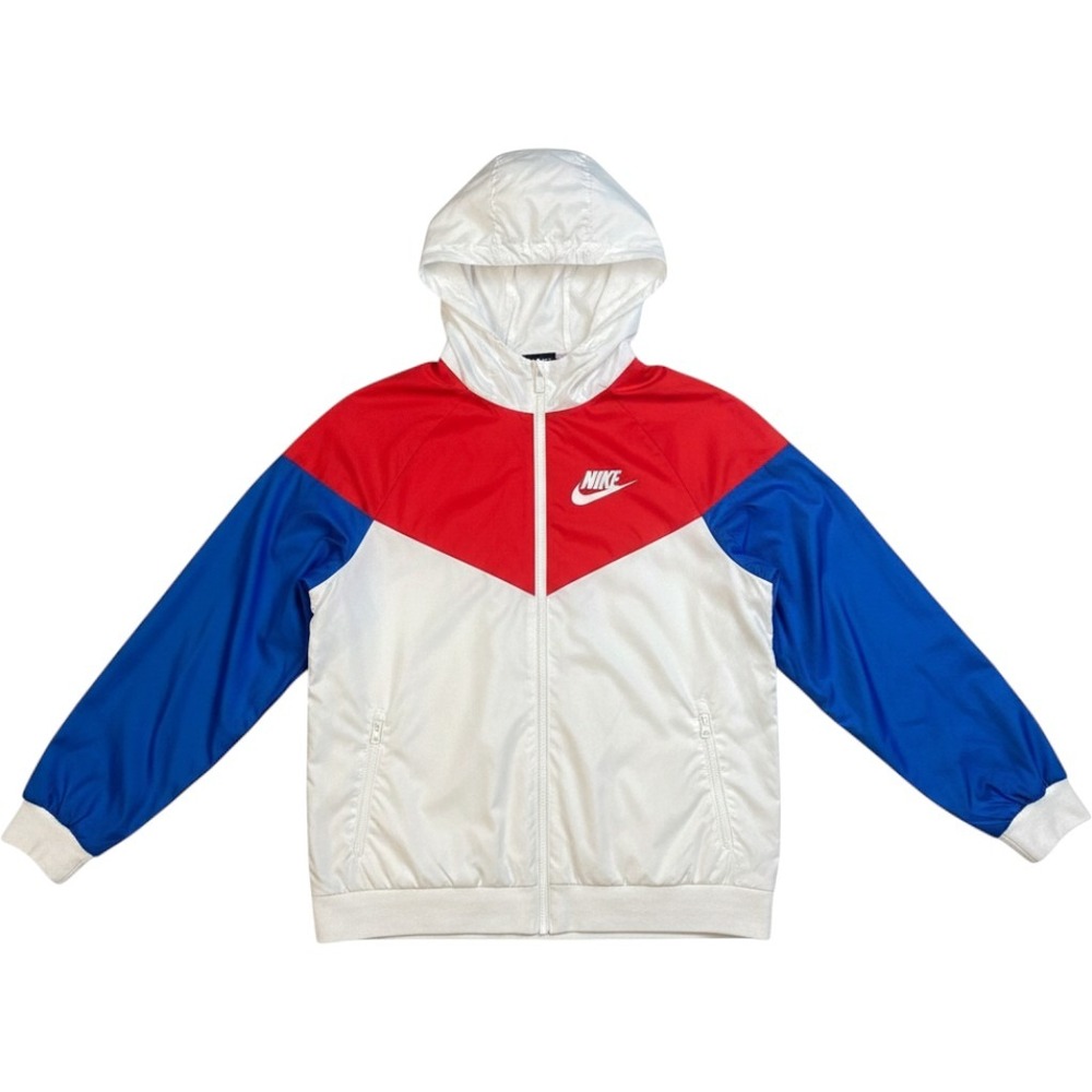 Nike‎ Windrunner Jacket Boys XL Colorblock Full Zip Heritage Retro Athleisure